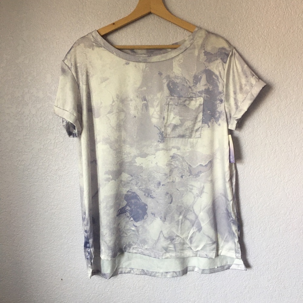 Stars Above Tie Dye Purple Sleep Shirt